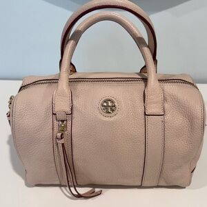Tory Burch Blush Leather Satchel